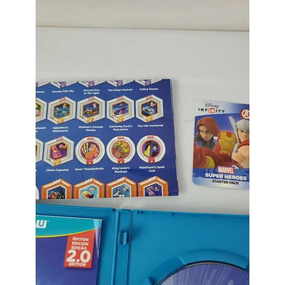 Disney Infinity 2.0 Edition for Nintendo Wii U‎ Complete Tested with Manual